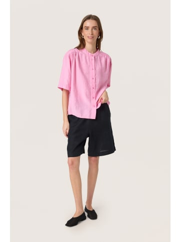Soaked in Luxury Kurzarmhemd SLEmine Lockere Passform in Rosebloom