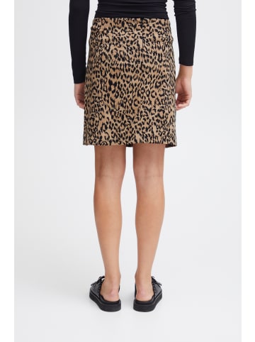 ICHI IHKATE LEOPARD JACQUARD SK Regular fit in Natural Leo Jacquard