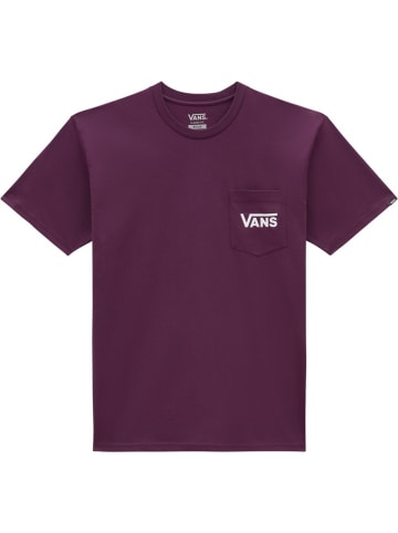 Vans T-Shirt "Style 76 Back Ss Tee" in Lila