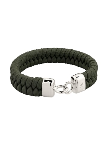 KUZZOI Armband 925 Sterling Silber in Olive