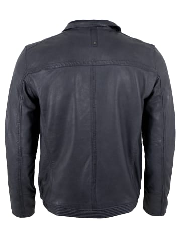 redpoint Lederjacke Lammnappa in Blau