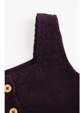 Coccodrillo Kleid aus Kord in violett