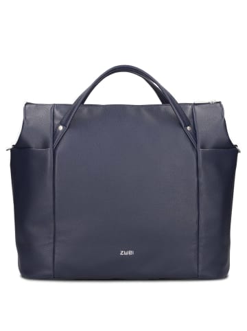 Zwei Pia PI160 - Shopper 15" 42 cm (black) in blau