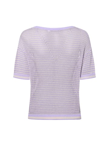 comma Strickpullover in flieder beige - 0001