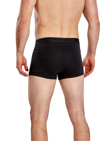 erima Boxershorts 2er Pack in schwarz