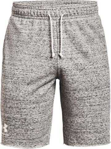 Under Armour Short "UA Rival Shorts aus French Terry" in Weiß