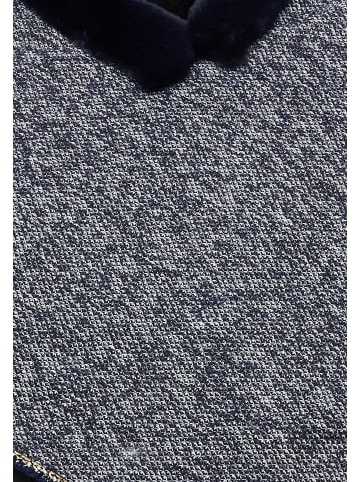 Usha Women Poncho in Marine