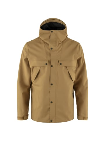 FJÄLLRÄVEN Outdoorjacke Övik Hydratic in Hellbraun