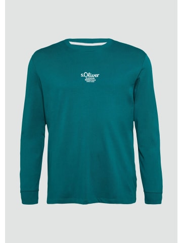 s.Oliver T-Shirt in 67D1_petrol