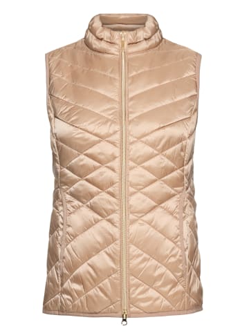 Betty Barclay Steppweste mit Reißverschluss in Natural
