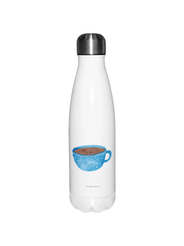 Mr. & Mrs. Panda Thermosflasche Kaffee Tasse ohne Spruch in Weiß