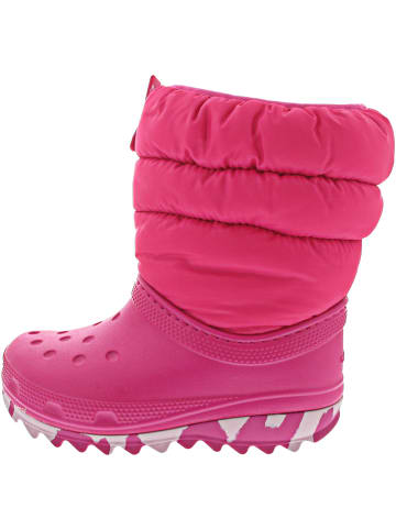 Crocs Classic Neo Puff Boot Stiefel Rosa