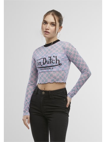Von Dutch Mesh Tees in pink