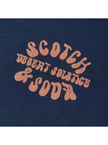 Scotch & Soda T-Shirt 1er Pack in Blau