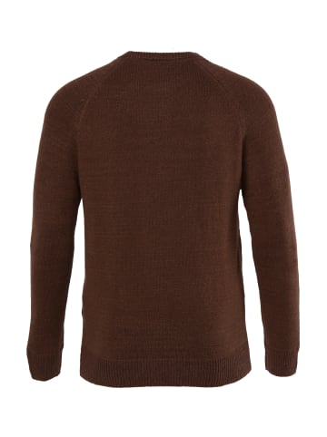JP1880 Pullover in mokkabraun
