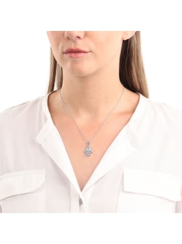 Amor Kette mit Anhänger Silber 925, rhodiniert in Silber