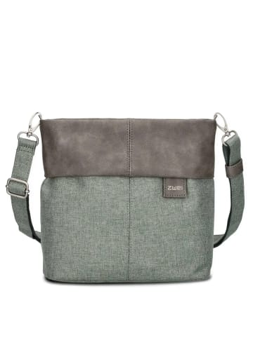 Zwei Olli OT8 - Schultertasche 25 cm (leo-cotton) in salbei