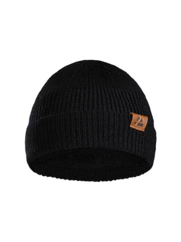 DANISH ENDURANCE Beanie Polar Fleece Merino Mütze mit warmem Fleece in schwarz