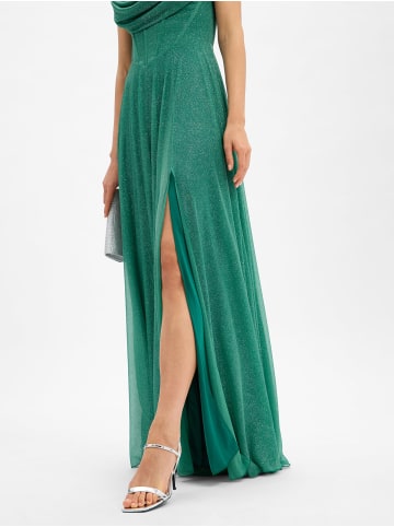 Marie Lund Abendkleid in grün - 0004