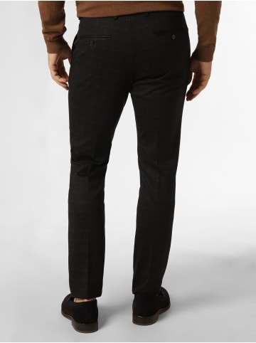 Finshley & Harding London Baukasten-Hose Hoxdon in anthrazit blau