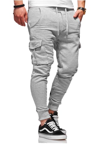 behype Jogginghose Combat in grau