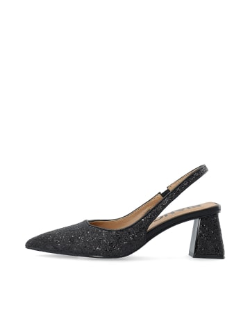 Bianco Slingbacks in BlackGlitter1