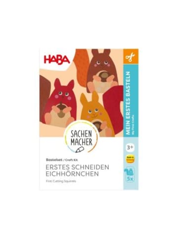 HABA Sales GmbH & Co.KG Nonbook - Bastelset - Erstes Schneiden Eichhörnchen
