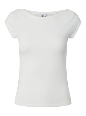 Pieces Oberteil mit angeschnittenen Ärmeln in Bright White1