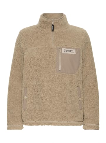 Oxmo Plüschjacke OXABBY in Natur