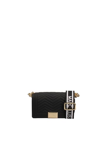Marc Ellis Schultertasche in BLACK AND LIGHT GOLD