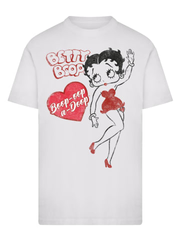 F4NT4STIC T-Shirt Betty Boop Oop-A-Doop in weiß