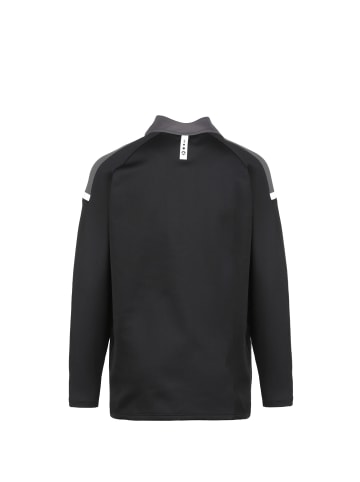 Jako Sweatshirt Champ 2.0 Ziptop in schwarz / anthrazit