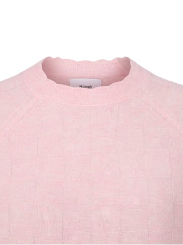 NÜMPH Strickpullover Nuriette Selma in rosa - 0002