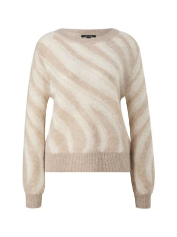 comma Pullover in Beige