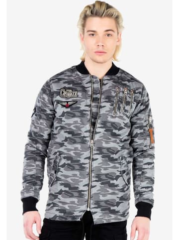 Cipo & Baxx Freizeitjacke in Greycamouflage