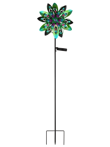 Globo lighting Solarleuchte "SOLARLEUCHTE METALL BUNT, 1XLED" in multicolored