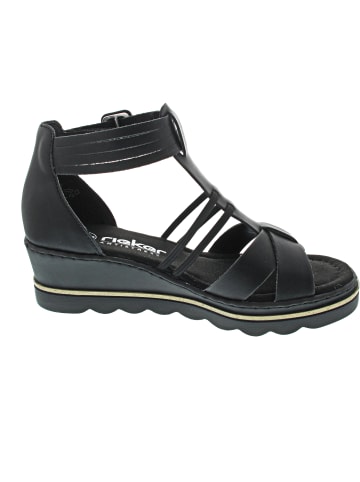 rieker Keilsandalette Schwarz