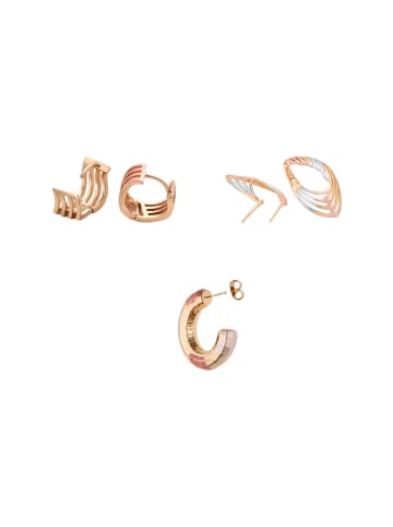 faina Women Earrings Set in gold rose silver