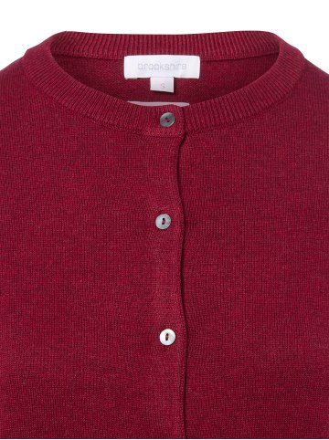 brookshire Strickjacke in bordeaux - 0006
