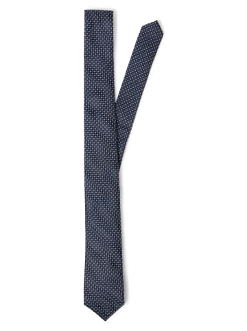Finshley & Harding London Krawatte in marine - 0002