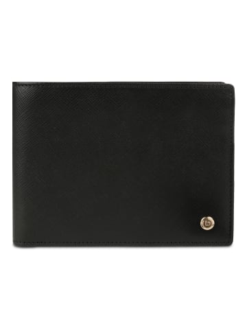 Bugatti Roccia Geldbörse RFID Schutz Leder 12.5 cm schwarz