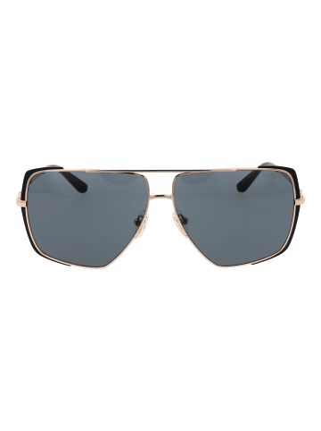 Guess Damen Sonnenbrillen Quadrat Roségold