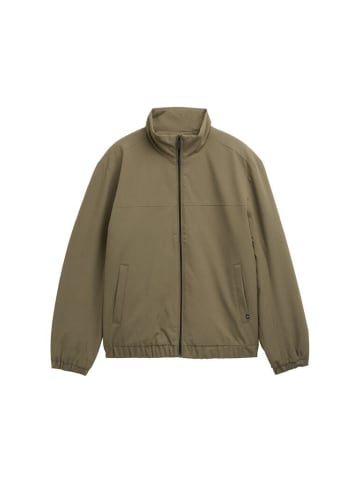 TOM TAILOR Denim Jacke in jungle soil green