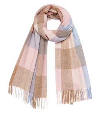 Faera Weicher Schal mit Fransen - Modischer Winter-Accessoire for Damen in Blau