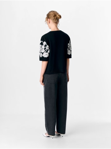 Object Strickjacke in Black