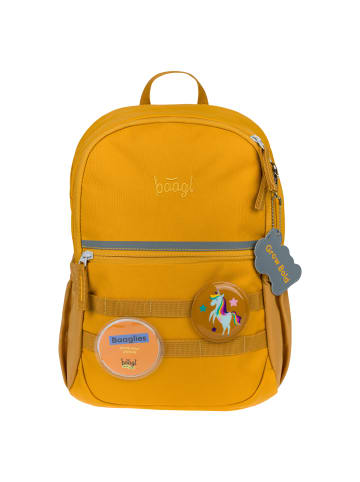 BAAGL Rucksack Buddy in Gelb Einhorn - 25x35x12cm