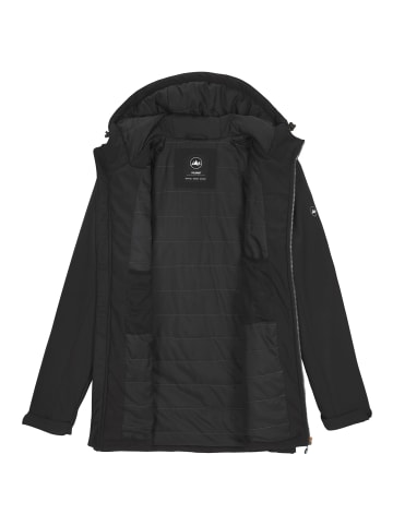 Polarino Winterjacke in schwarz