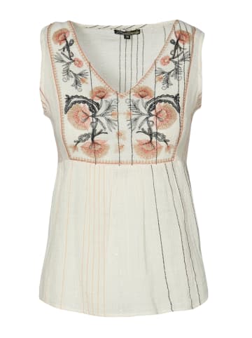 KOROSHI ÄRMELLOSE BUSE in beige