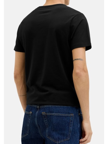Jack & Jones T-Shirt Basic in Schwarz / Weiß