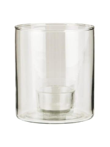IB Laursen Kerzenhalter aus Glas für Teelicht in klar